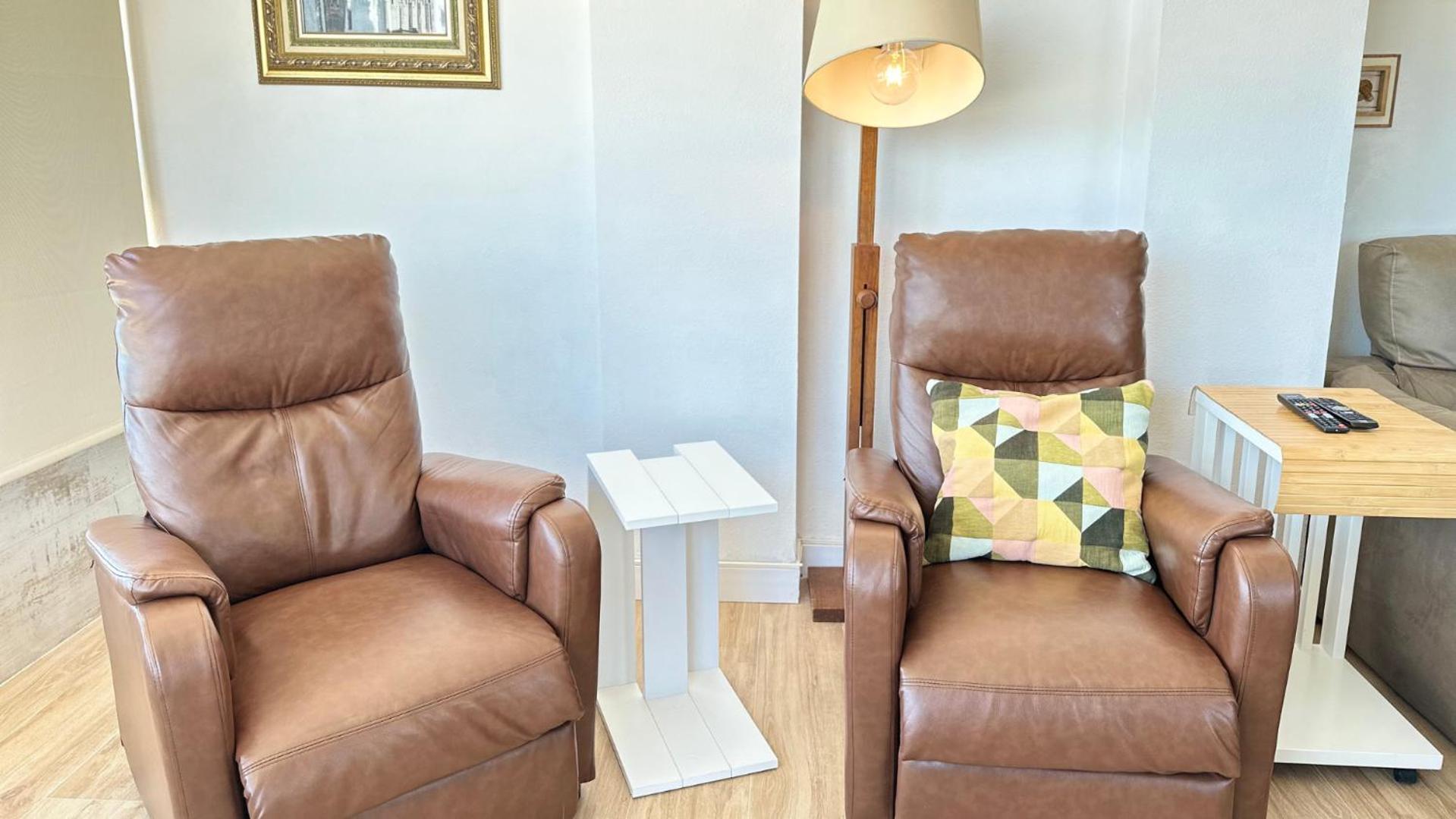 Atico A 50M Del Mar. Parking Gratis. A/C Apartment Ел Кампело Екстериор снимка